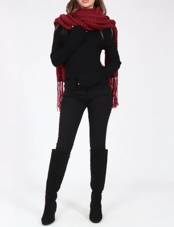 Fular Bershka, visiniu Rosu