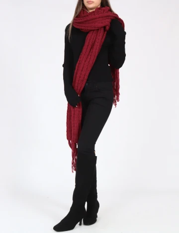 Fular Bershka, visiniu Rosu