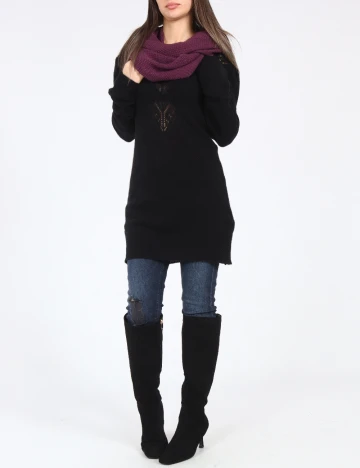 Fular Circular Bershka, mov Mov