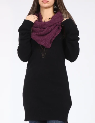 Fular Circular Bershka, mov Mov