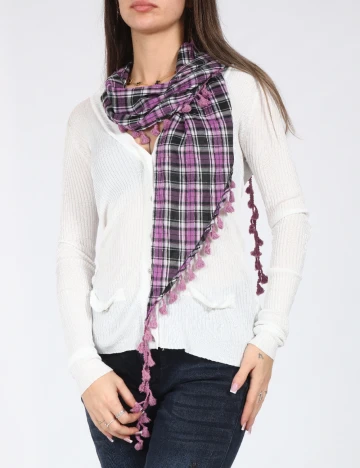 Esarfa Bershka, mov Mov