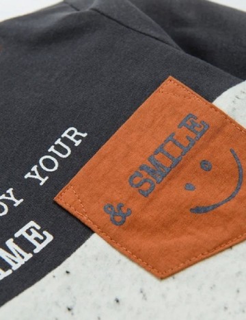 Bluza Cool Club, alb/gri