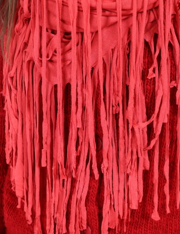 Esarfa circulara Bershka, roz