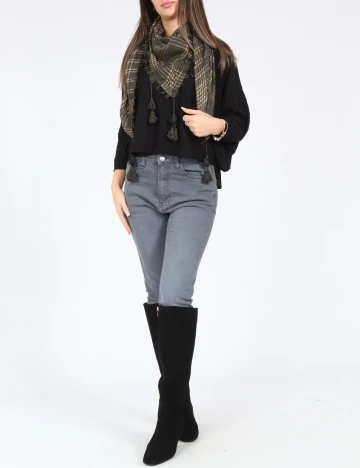 Esarfa Bershka, verde Verde