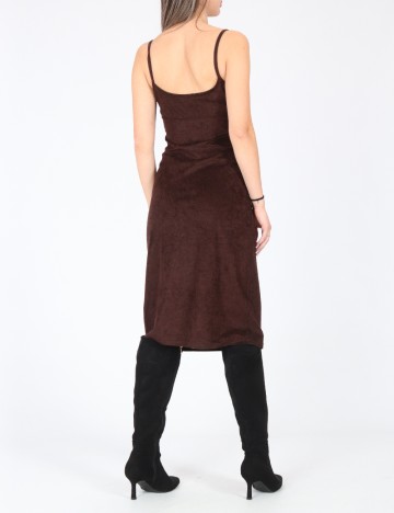 Rochie scurta Bershka, maro