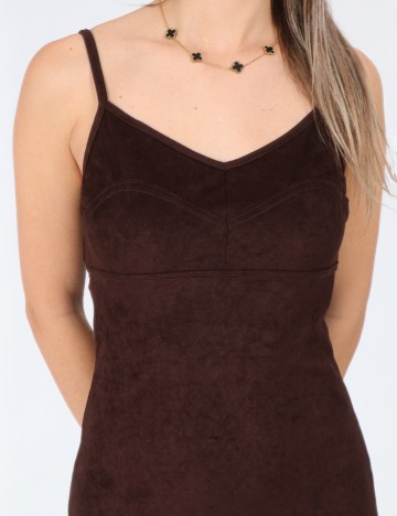Rochie scurta Bershka, maro