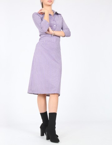 Rochie scurta Bershka, mov