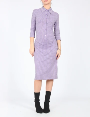 Rochie scurta Bershka, mov