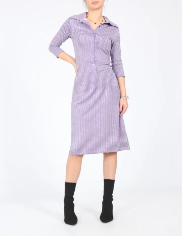 Rochie scurta Bershka, mov