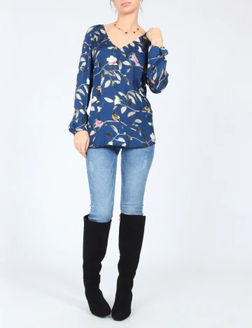 Bluza Zara, albastru