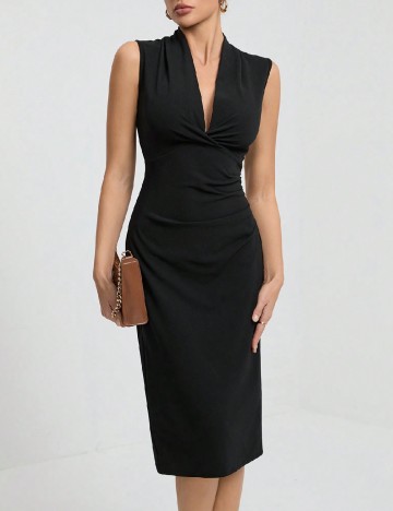 
						Rochie medie SHEIN, negru