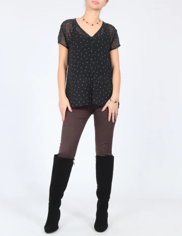 Bluza Zara, negru Negru