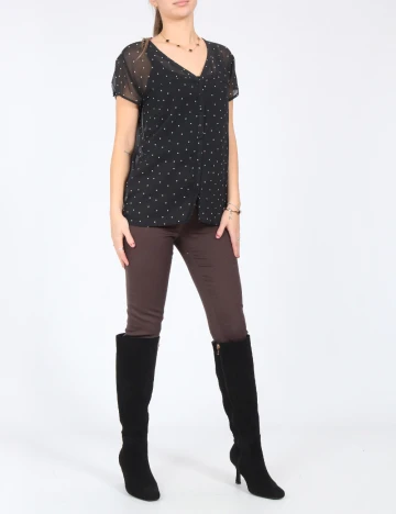 Bluza Zara, negru Negru