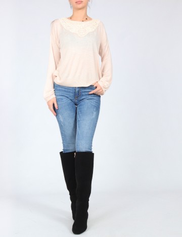 Cardigan Zara, roz pal