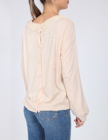 Cardigan Zara, roz pal