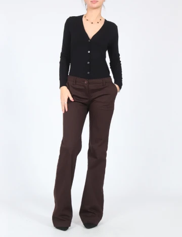 Pantaloni Bershka, maro Maro