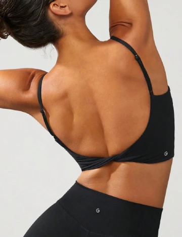 Bustiera GLOWMODE, negru