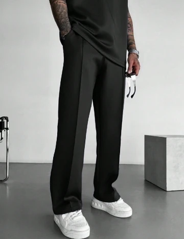 Pantaloni SHEIN, negru Negru