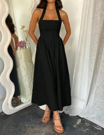 Rochie lunga SHEIN, negru