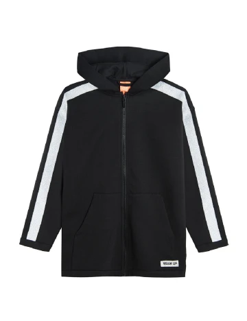 Hanorac Cool Club, negru Negru