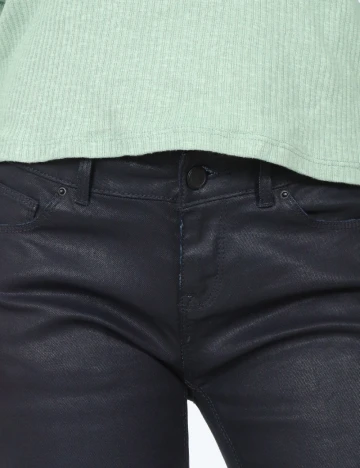 Pantaloni Zara, bleumarin Albastru