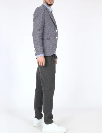 Sacou Zara, bleumarin Albastru