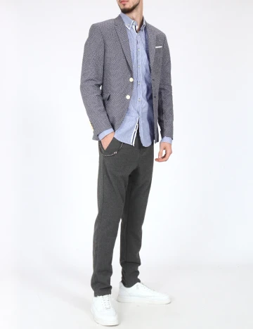 Sacou Zara, bleumarin Albastru