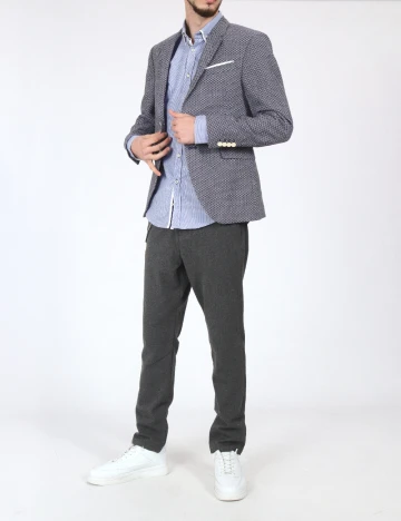 Sacou Zara, bleumarin Albastru