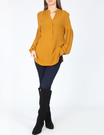 Bluza Zara, mustar Galben