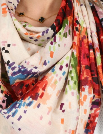 Esarfa Bershka, mix culori