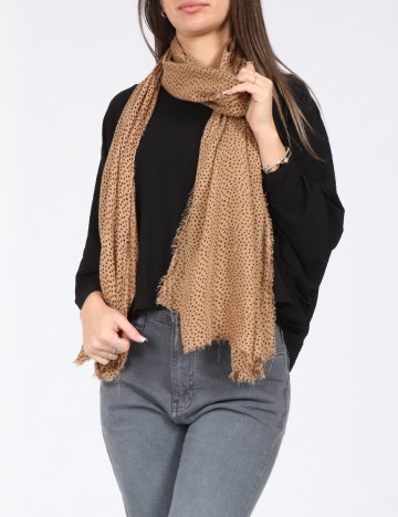 
						Esarfa Bershka, maro deschis