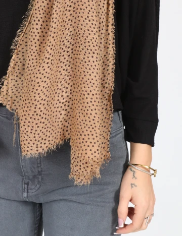 Esarfa Bershka, maro deschis Maro