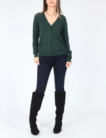 Cardigan Zara, verde Verde