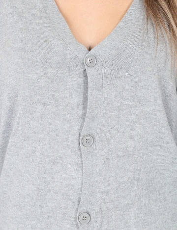 Cardigan Bershka, gri Gri