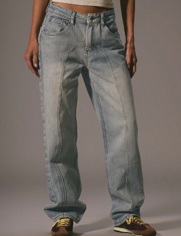 
						Blugi Musera, albastru deschis