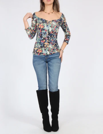 Bluza Bershka, floral print