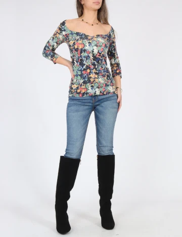 Bluza Bershka, floral print