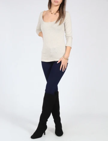 Bluza Bershka, gri deschis Gri