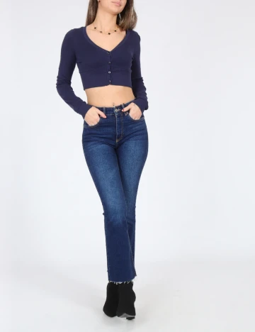 Top Zara, bleumarin