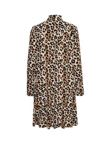 Rochie medie Culture, animal print