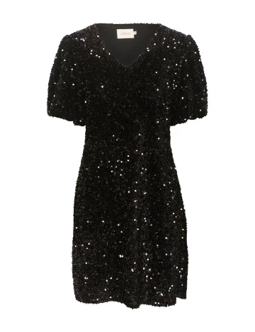 Rochie scurta Cream, negru