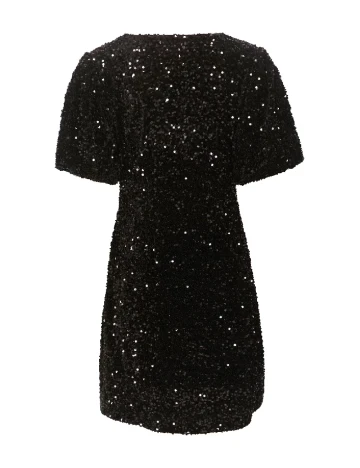 Rochie scurta Cream, negru