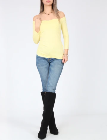 Bluza Bershka, galben Galben