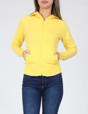 Hanorac Zara, galben Galben