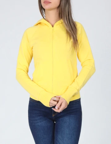 Hanorac Zara, galben Galben