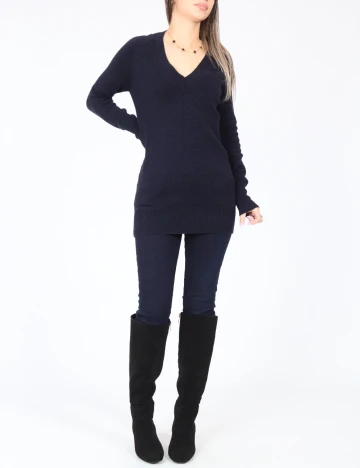 Bluza Zara, bleumarin Albastru