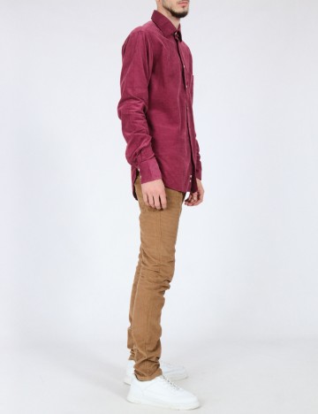 Pantaloni Zara, maro