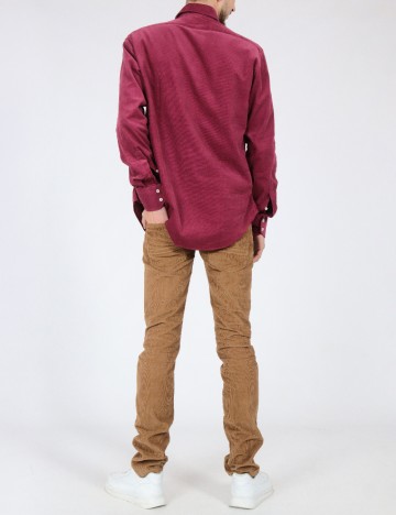 Pantaloni Zara, maro