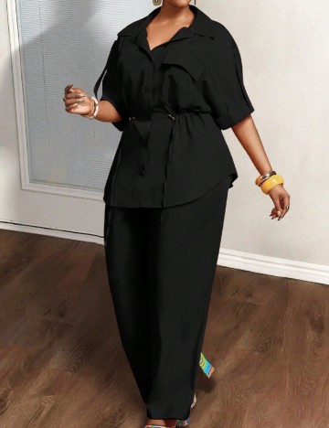 
						Compleu SHEIN CURVE, negru