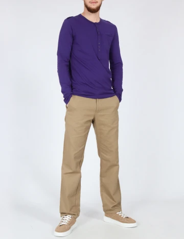 Bluza Bershka, albastru Albastru